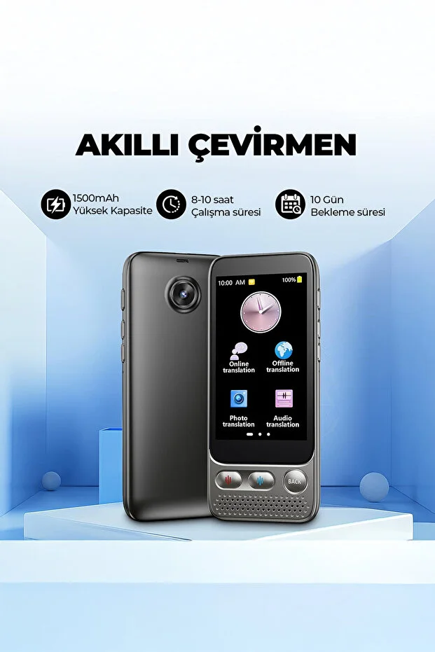 ROBO Yapay Zeka Çeviri Cihazı 142 Dil